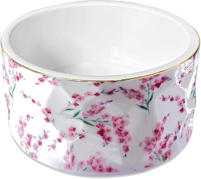 Paper Clip Holder Ceramic Paper Clip Holders Floral Paperclips Holder Dispenser - Image 9