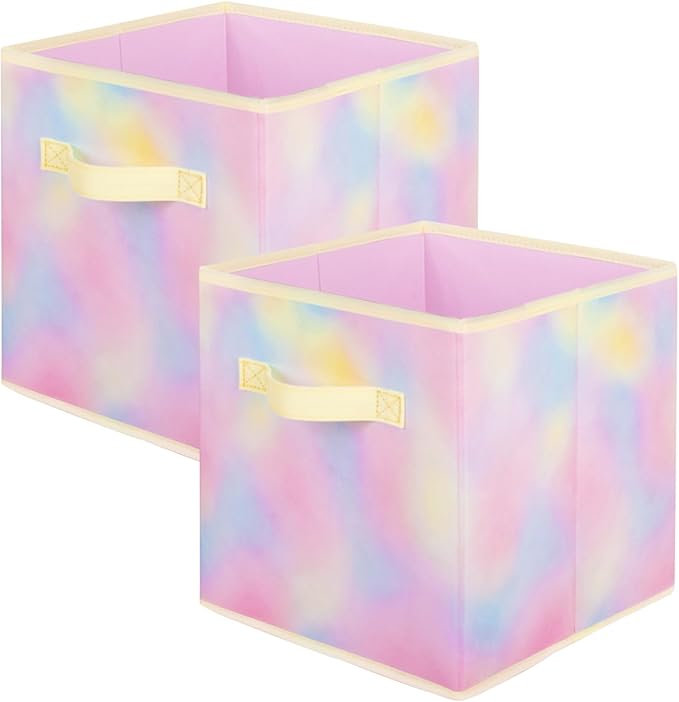 ShellKingdom Storage Bins, Foldable Fabric Storage Cubes And Cloth Storage by ShellKingdom