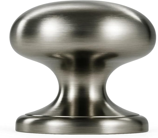 trust4care 4-Pack Large Brushed Satin Nickel Bi-fold Closet Door Knobs by Trust4Care
