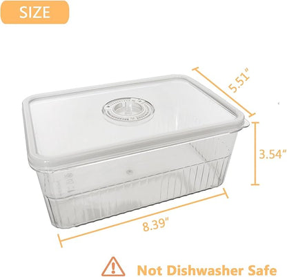 Cheese Container with Airtight Lid and Time Recording - Image 5