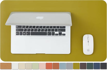 Cork Desk Mat - Small Dual-Sided Desk Pad by HOMIEAZICOZI