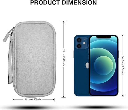 Electronics Organizer Bag Pouch Cable Charger Case Travel Shockproof Cord - Image 2
