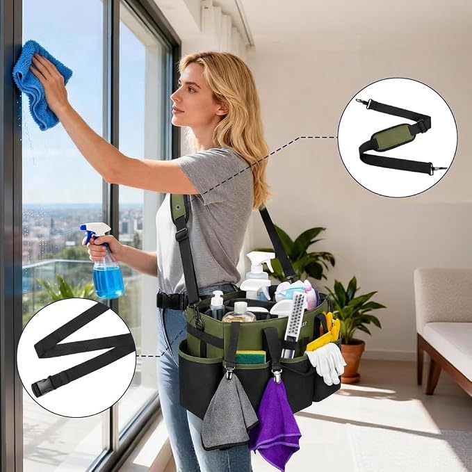 Ytonet Wearable Cleaning Caddy Organizer - Image 2