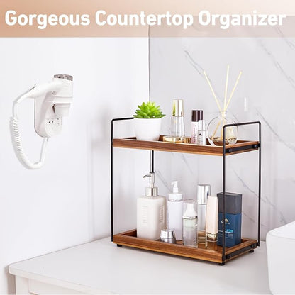 Bathroom Counter Organizer Countertop Storage - Image 4