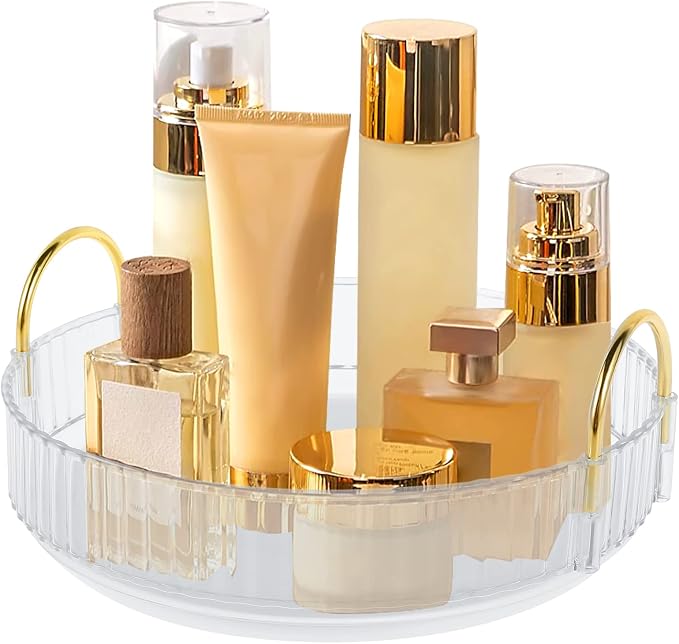 US 360° Rotating Makeup Organizer - Image 2