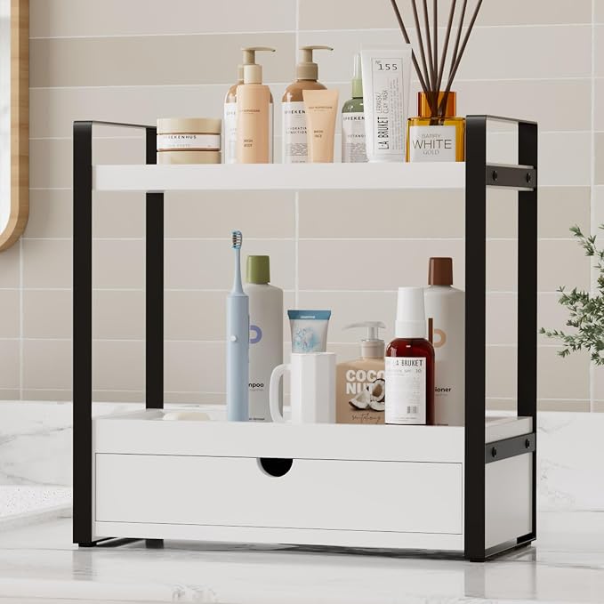 2-Tier Bathroom Organizer Countertop - Image 6