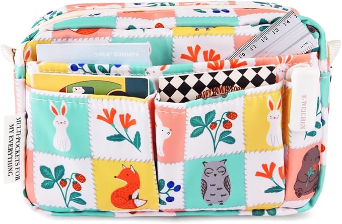 E-WEICHEN Multiple Pockets Portfolio Organizer by E-WEICHEN