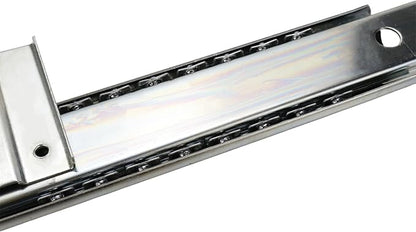 KUMGROT Keyboard Tray Slides 14" Silver Cold Rolled Steel Computer Drawer Tray - Image 8