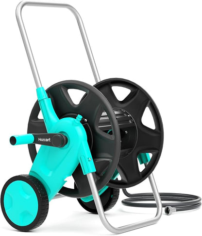 Portable Garden Hose Reel Cart, Hold Up to 100-120 Ft of 5/8 Inch Hose by Unknown