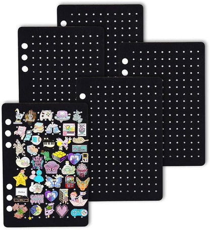 A5 Enamel Pin Display Pages, Creative Pin Collection by Wanshui