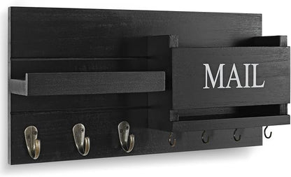 Lwenki Mail Organizer for Wall Mount – Key Holder - Image 2