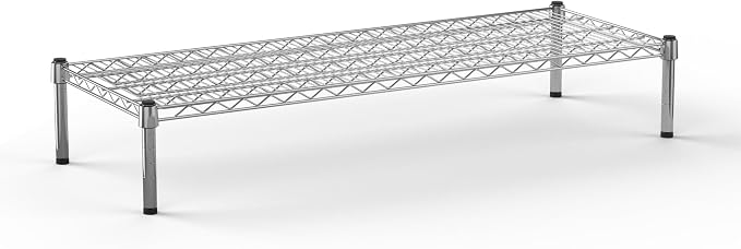 18" Deep x 48" Wide x 8" Height Wire Shelving Kit | 1-Tier | NSF Commercial by Regal+Altair