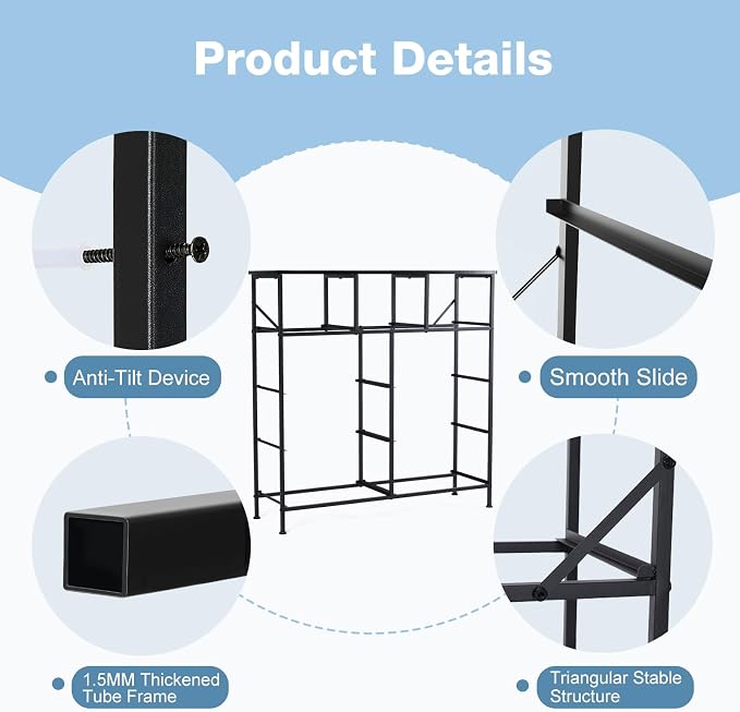 DUMOS Dresser for Bedroom, Storage Organizer - Image 8