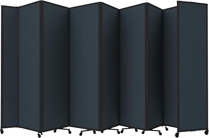Versare Room Divider 360 Portable Wall Partition | Folding Panels | Large by VERSARE