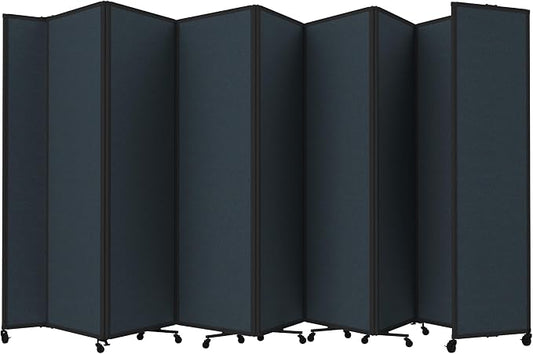 Versare Room Divider 360 Portable Wall Partition | Folding Panels | Large by VERSARE
