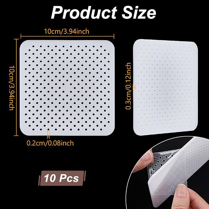10 Pcs Acrylic Earing Display Cards, 140 Holes White Acrylic Earring Organizer - Image 2