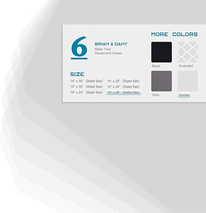 BRIAN & DANY Wire Shelf Liner 18" X 48", Heavy Duty Shelf Liners - Image 3