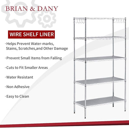 BRIAN & DANY Wire Shelf Liner, Heavy Duty Shelf Liners - Image 6