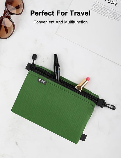 GOX Travel Toiletry Bag, Carry On Small Zipper Pouch, Cosmetic Kit Makeup - Image 6