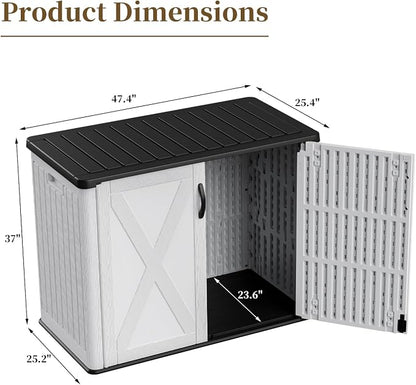 Patiowell 26 Cu.ft Outdoor Storage Cabinet - Image 5