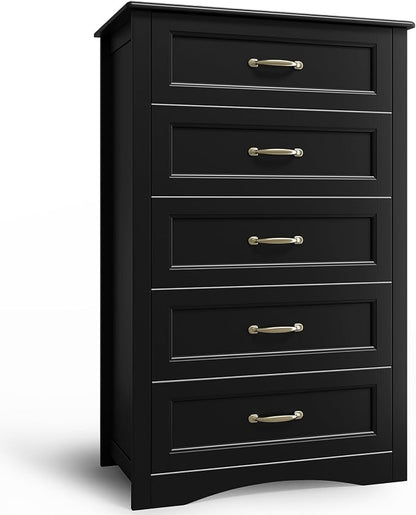 Gizoon 5 Drawer Dresser, for Clothes, Living Room - Image 9