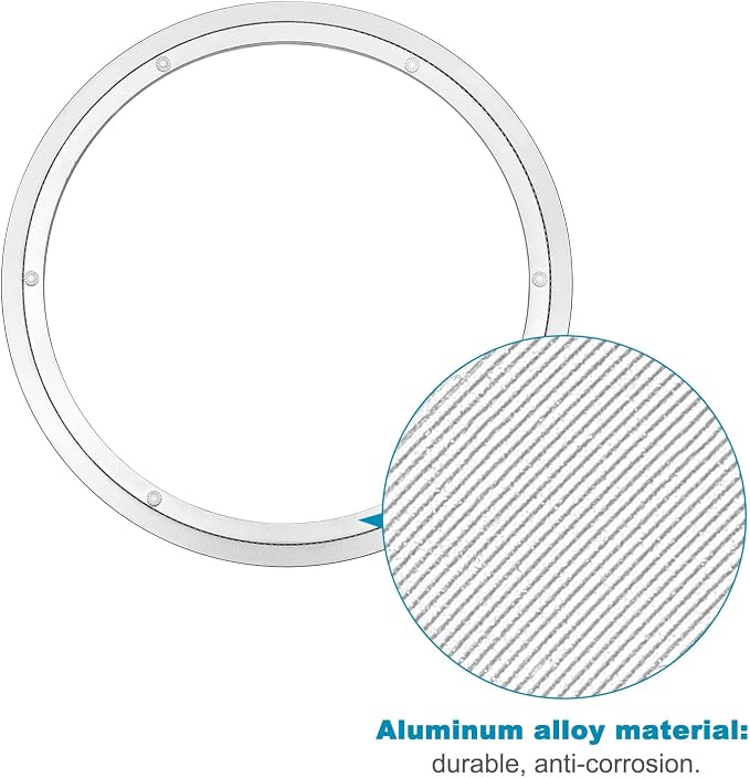 MECCANIXITY Aluminum Lazy Susan 14 Inch Turntable Ring Large Bearing Metal - Image 5
