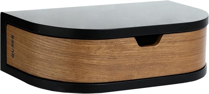 10.4Inch Floating Nightstand, Wall Mounted Bedside Shelf, Handmade Bedroom by Unknown