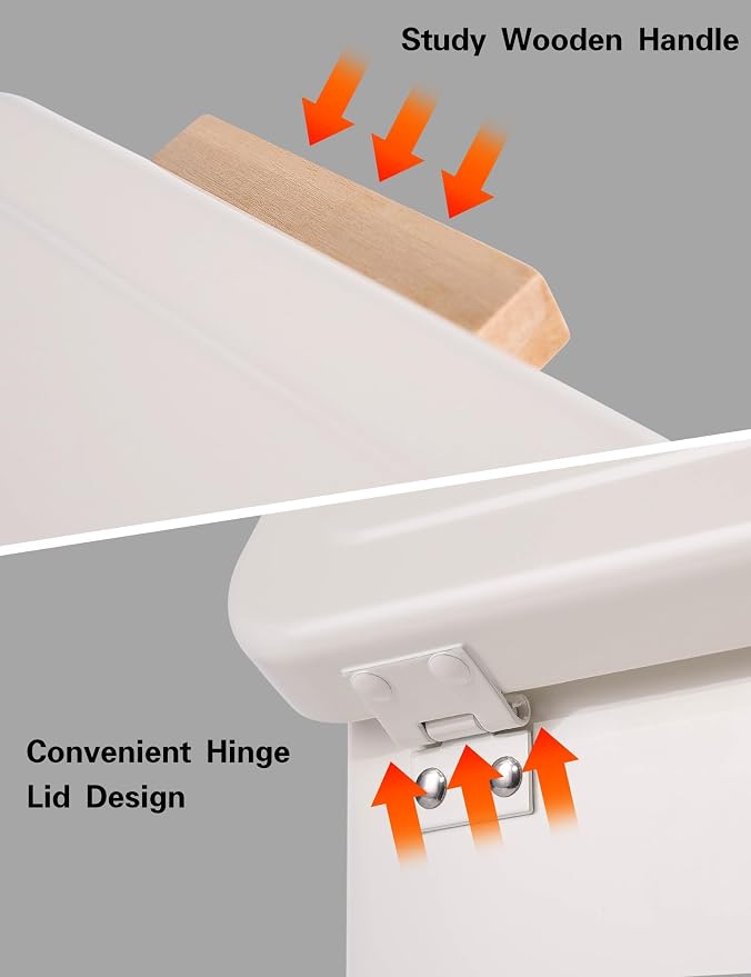 Dryer Sheet Holder with Hinged Lid - Image 3