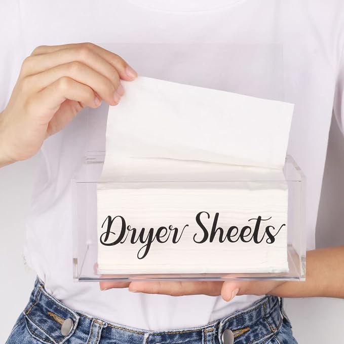 Acrylic Dryer Sheet Dispenser - Image 5