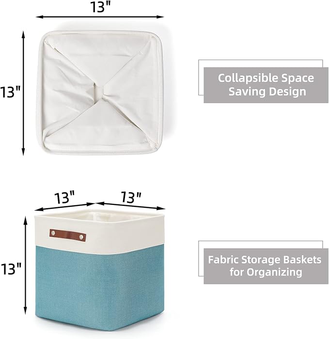 HNZIGE Foldable Storage Cubes & Baskets - Image 2