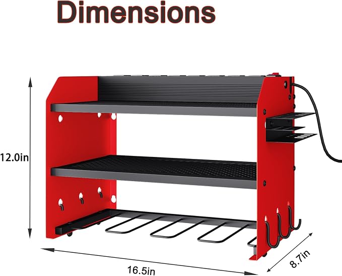 Wall Mount Power Tool Organizer - Image 4