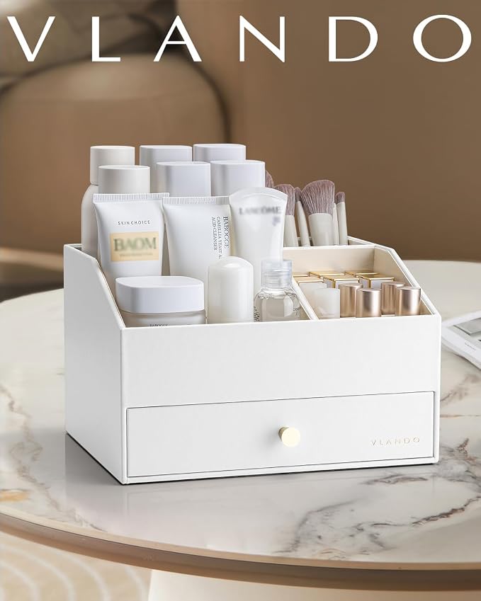Vlando Makeup Organzier, Vanity Organizer - Image 8