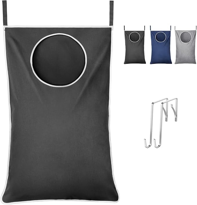 Lifewit 1 Pack Over Door Laundry Hamper, Large Collapsible Hanging Laundry by Lifewit