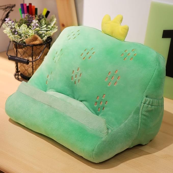 Dpofirs Pillow Tablet Stand, Soft Plush Tablet Holder - Image 2