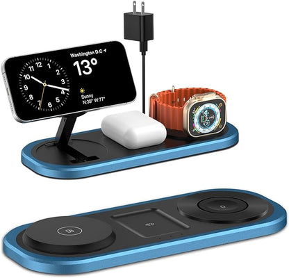 3 in 1 Fast Wireless Charger Stand by TEGISPAK