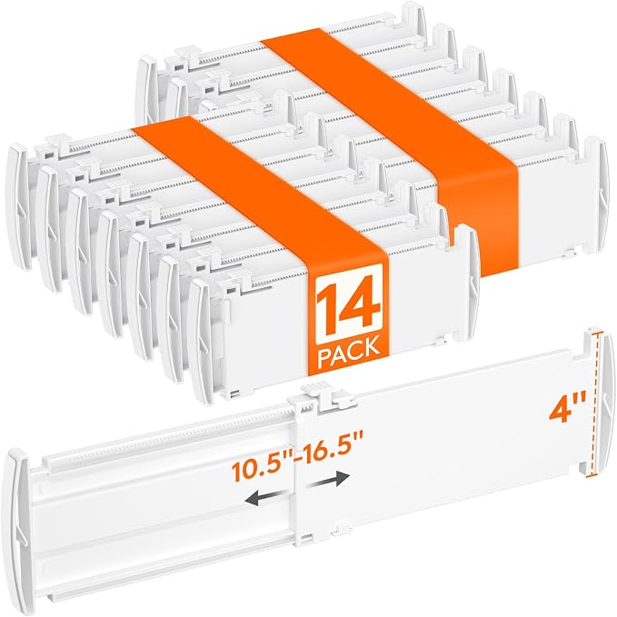 Lifewit 14 Pack Drawer Dividers by Lifewit