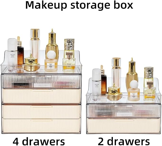 Makeup Organizer Countertop Large Cosmetic Display Cases Cosmetic Organizer - Image 6