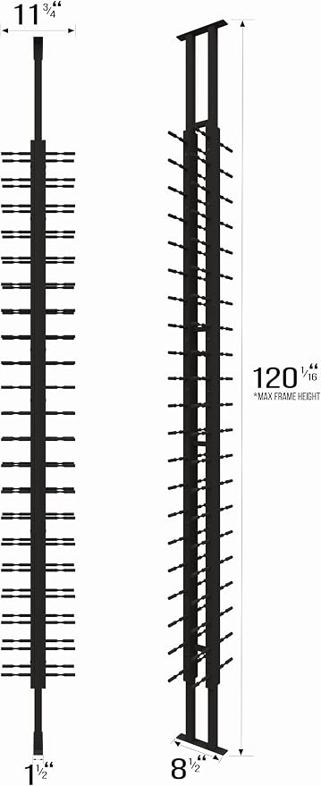 Ultra Wine Racks Floor-to-Ceiling Mount Display - Image 3