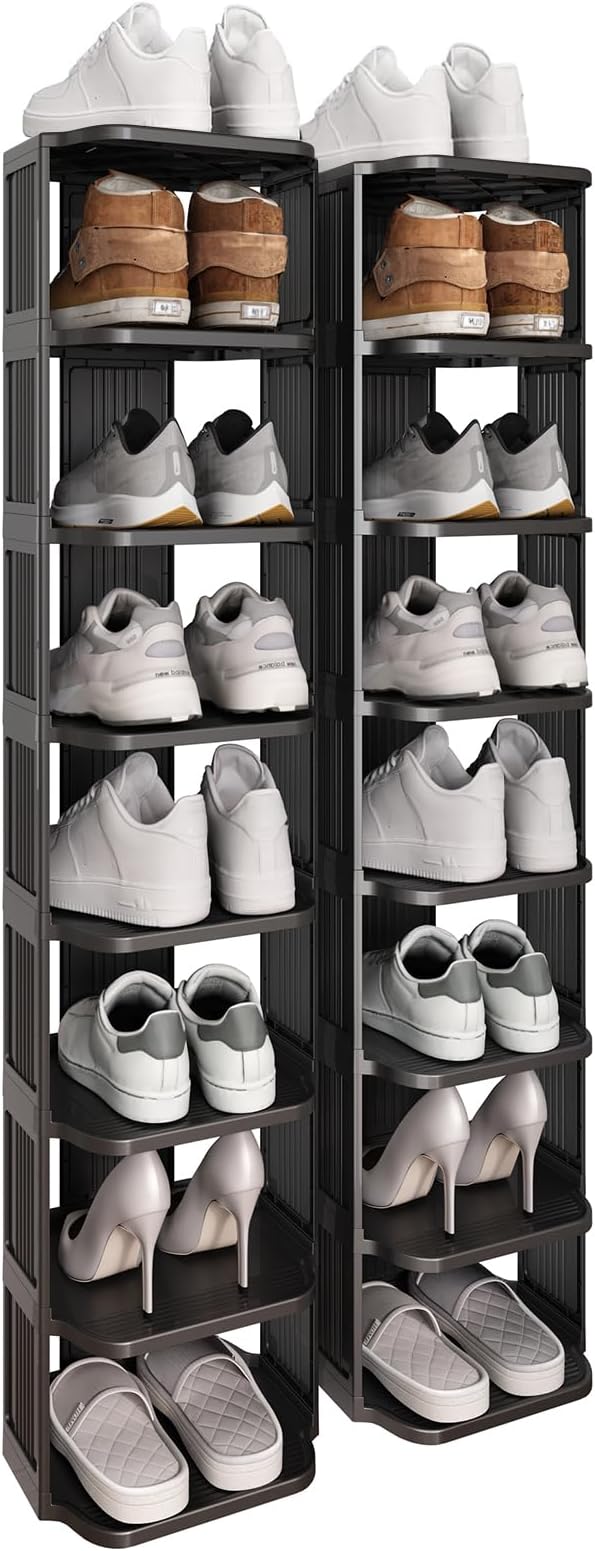 Kitstorack Stackable 16-Tier Shoe Rack by Kitstorack