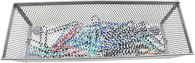 HAHIYO Stackable Mesh Tray Cup 9 x 3 x 2 inches Sturdy Container - Image 4