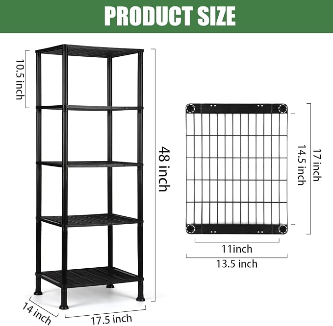 BTPLASTIK Plastic Plant Stand, Universal Plant Seedling Tray Organizer - - Image 2