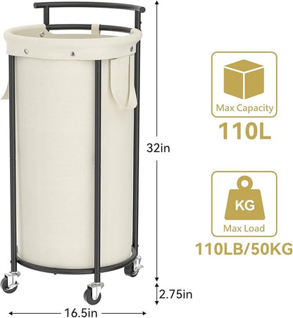 Chrislley 110L Laundry Hamper - Image 6