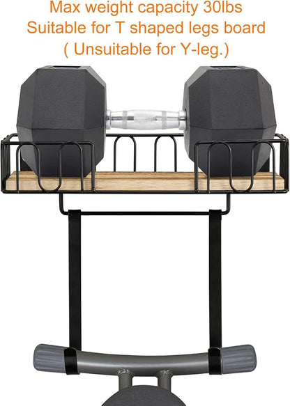 TJ.MOREE Ironing Board Hanger Metal Wall Mount Iron and Ironing Board Holder - Image 5