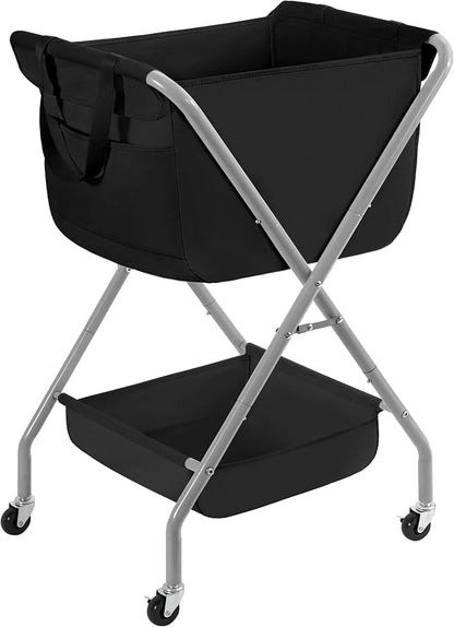 STORAGE MANIAC Collapsible Laundry Cart by STORAGEMANIAC