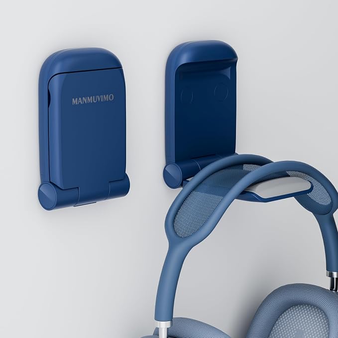 MAMUVIMO Headphone Stand, Headset Stand Foldable ＆ Sticky, Headphone Holder by MANMUVIMO