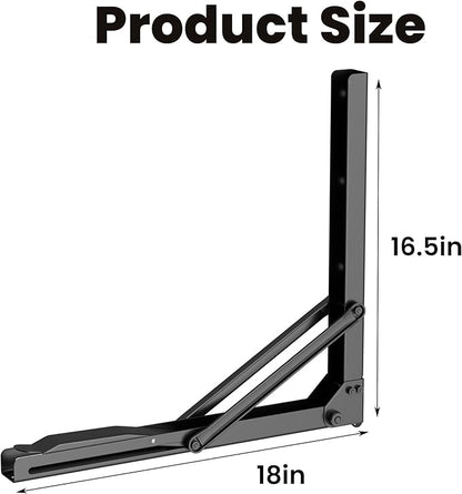 EVERHANGER 18 inch Folding Shelf Brackets - Image 2