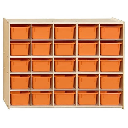Contender 25 Cubby Storage Cabinet by Contender