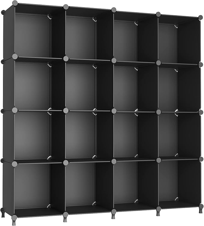 AWTATOS Cube Storage Organizer, 16 Cube Closet Organizer, DIY Portable Closet by AWTATOS