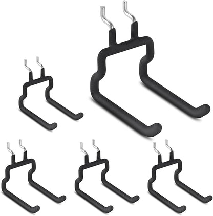 LIGHT DUST Utility Heavy Duty Pegboard Hooks by LIGHTDUST