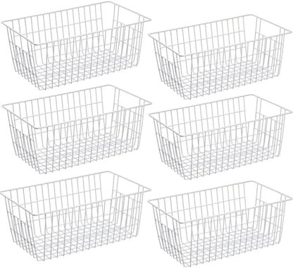 Slideep Farmhouse Freezer Baskets Organizer Storage Bins Large Organizer Baskets by WelcometotheSlideep